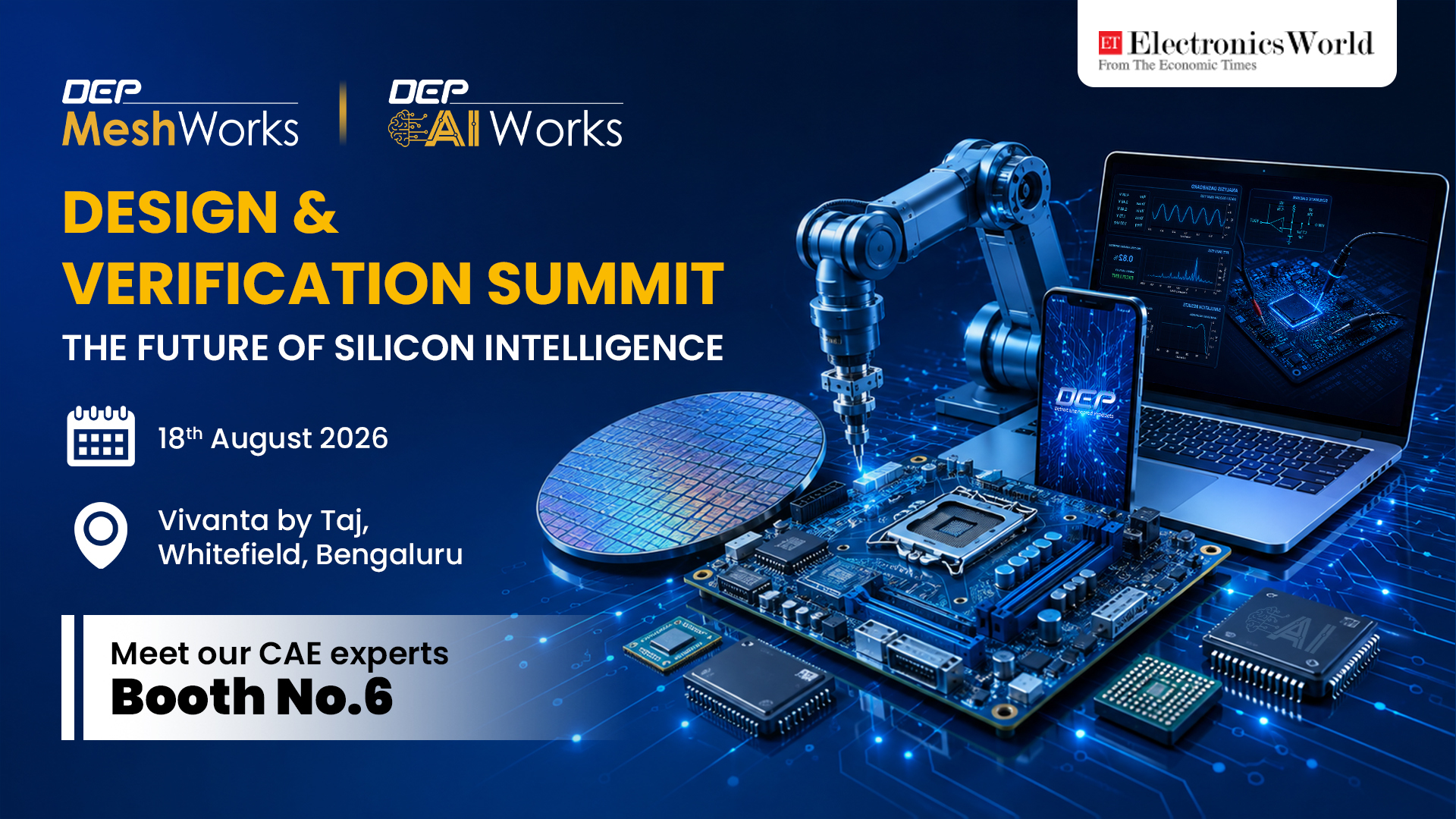 DEP at ET Design & Verification Summit 2026 | AI & Semiconductor Engineering