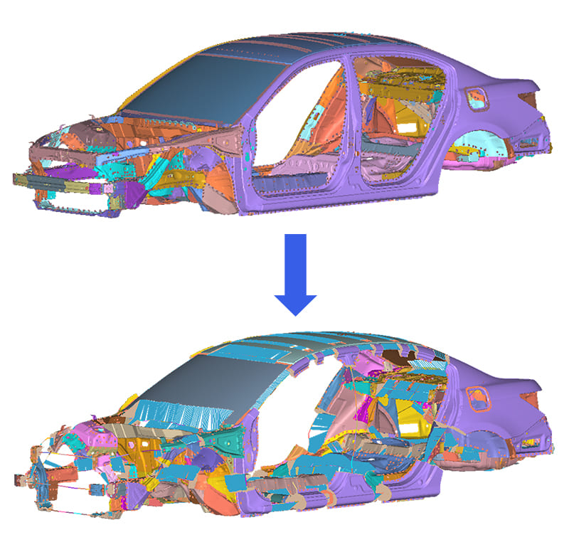 3D to 1D Conversion