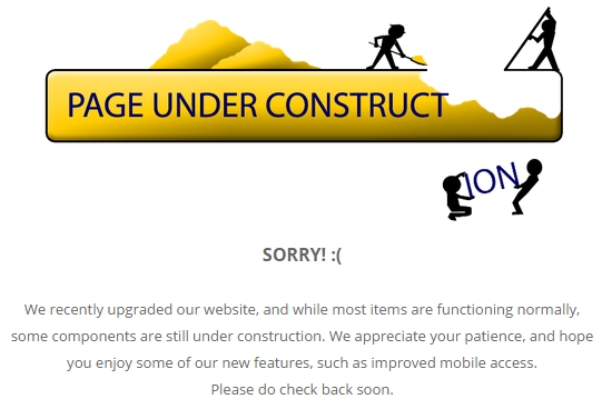 Page Under Construction